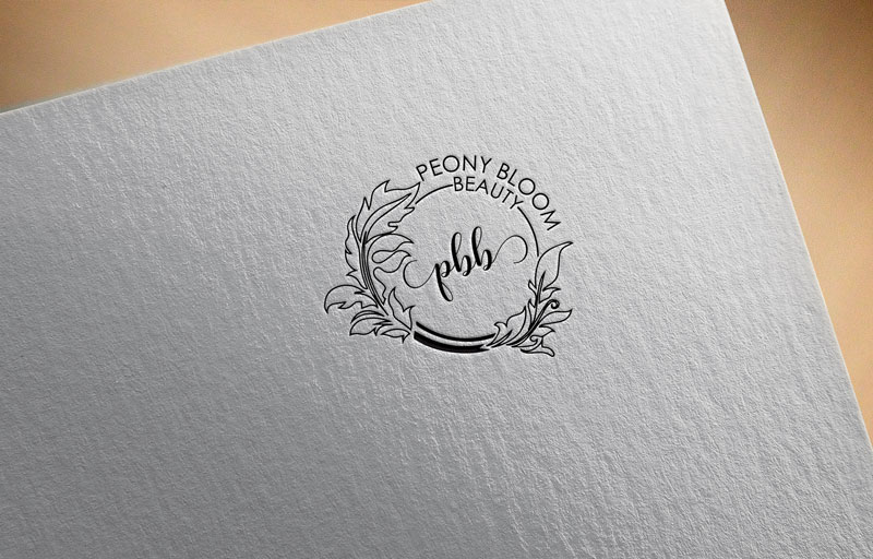 Logo Design by JAFRIN for Peony Bloom Beauty  | Design #22123005