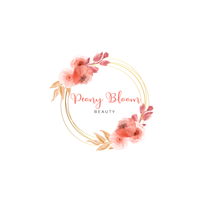 Logo Design by Sayari 3 for Peony Bloom Beauty  | Design #22127083