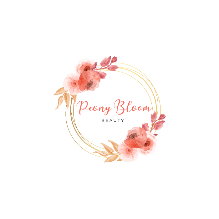 Logo Design by Sayari 3 for Peony Bloom Beauty  | Design #22127085