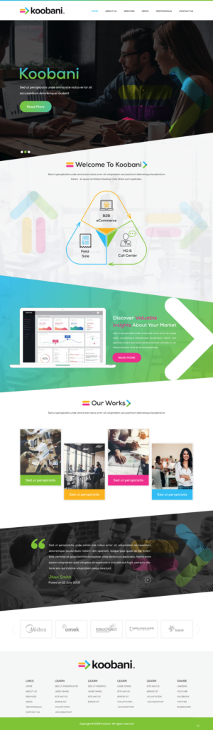 Web Design by pb for Digital Earth Network | Design: #22127594