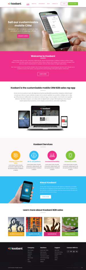 Web Design by pb for Digital Earth Network | Design: #22127595