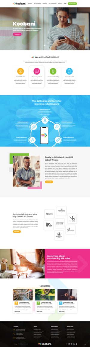 Web Design by pb for Digital Earth Network | Design: #22127597
