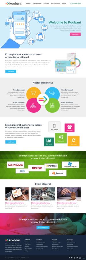 Web Design by pb for Digital Earth Network | Design: #22127611