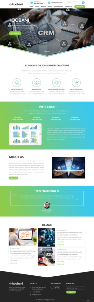 Web Design by pb for Digital Earth Network | Design: #22127617