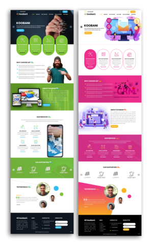 Web Design by pb for Digital Earth Network | Design: #22127632