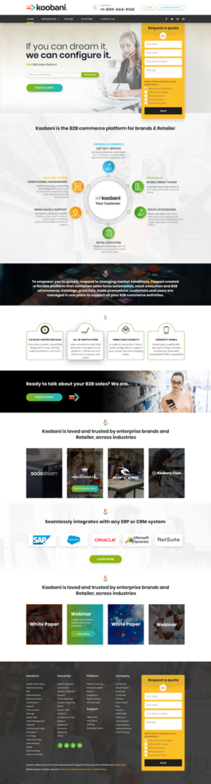 Web Design by AbhishekRoyBunty for Digital Earth Network | Design: #22146568