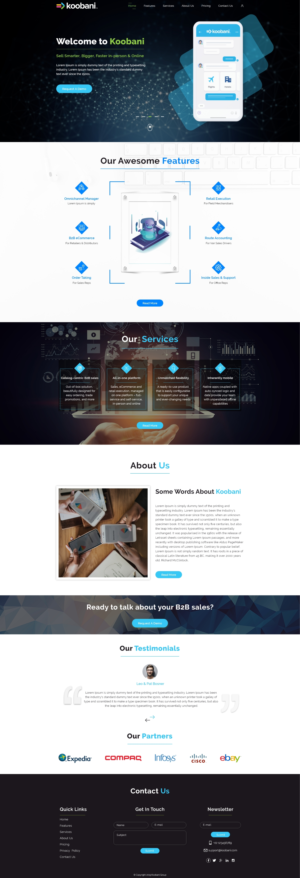 Web Design by ArtBeat Technology for Digital Earth Network | Design: #22156303