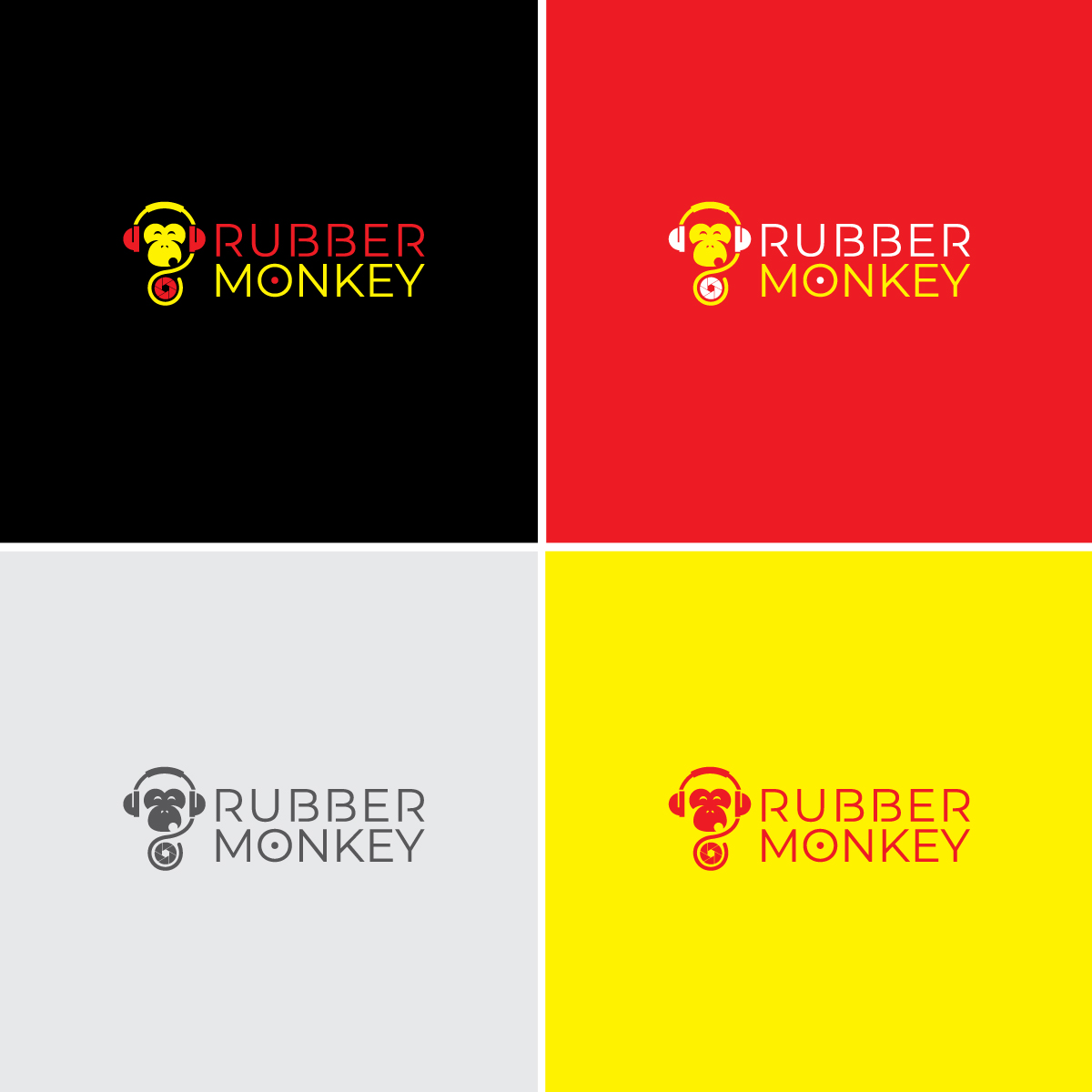 Diseño de Logo por Graphic Bricks para Rubber Monkey | Diseño #22124051