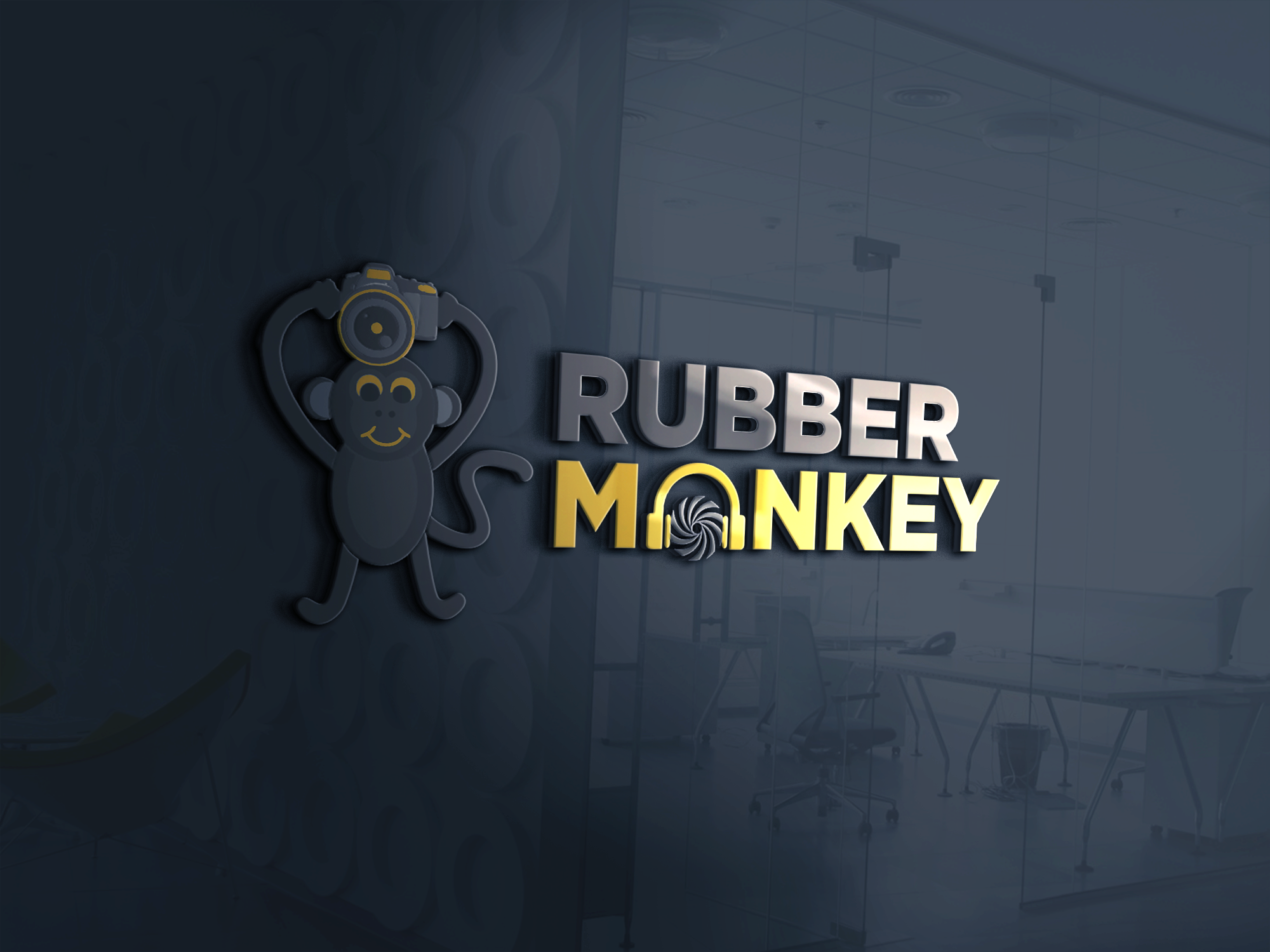 Logo Design by BitterMelon Project for Rubber Monkey | Design #22133081