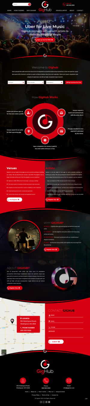 Wordpress Design by pb for this project | Design: #22127635