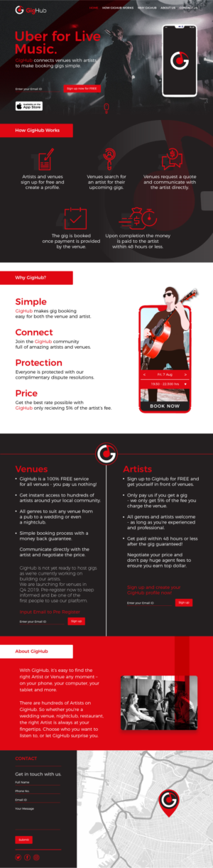 Wordpress Design by Psych artist for this project | Design #22150831
