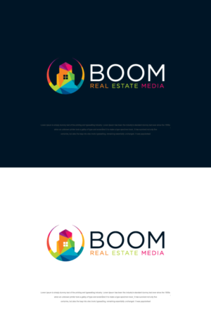 Boom Real Estate Media | Logo-Design von sushsharma99