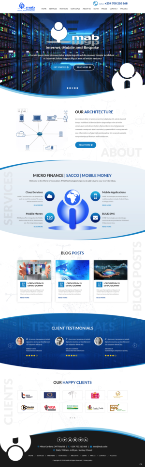 Web Design by pb for this project | Design: #22147103