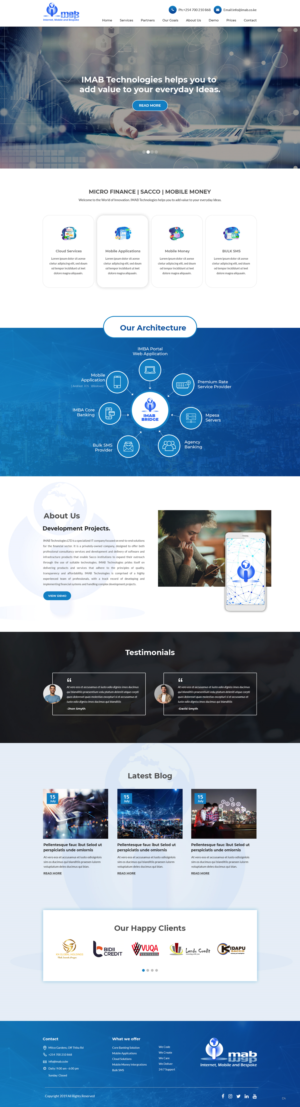 Web Design by pb for this project | Design: #22147105