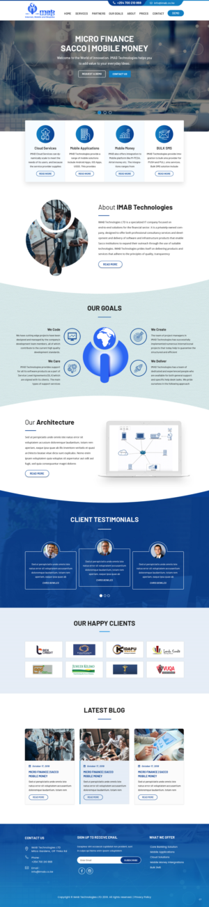 Web Design by pb for this project | Design: #22147106