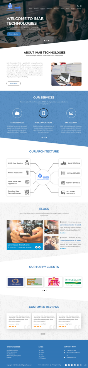 Web Design by pb for this project | Design: #22147117