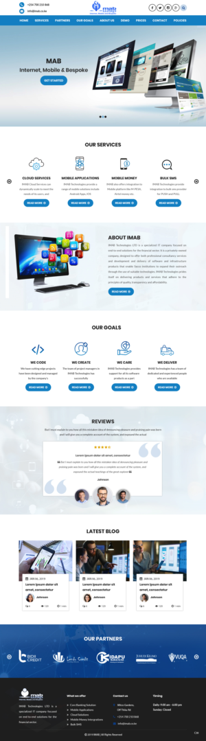 Web Design by pb for this project | Design: #22147119