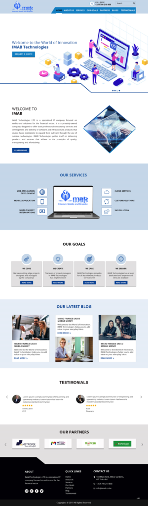 Web Design by pb for this project | Design: #22147137