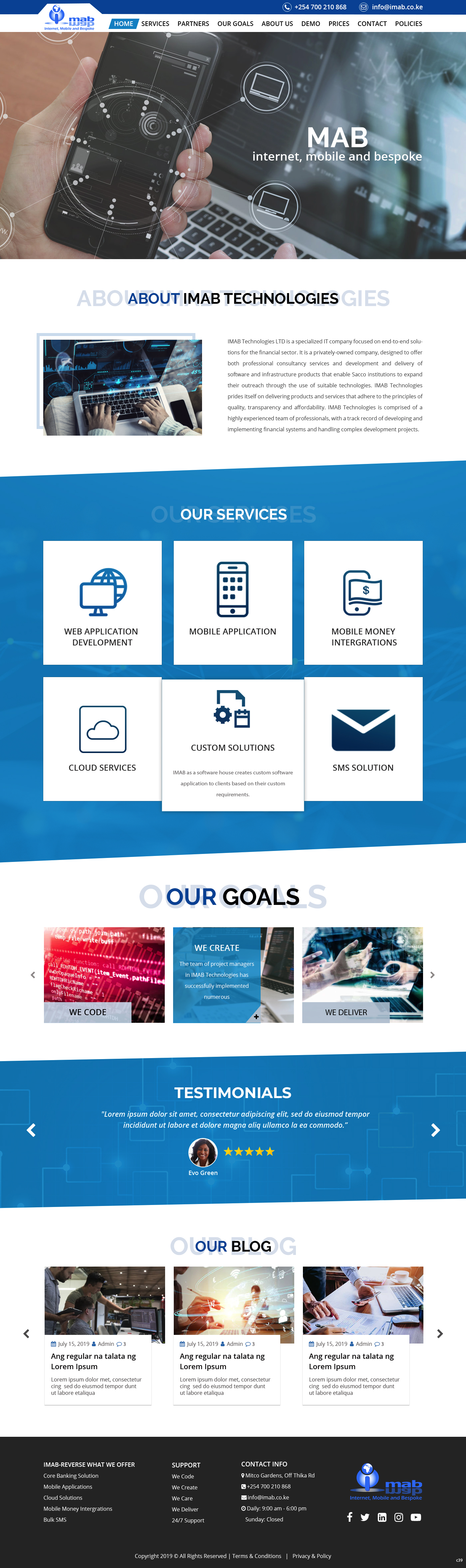 Web Design by pb for this project | Design #22147141