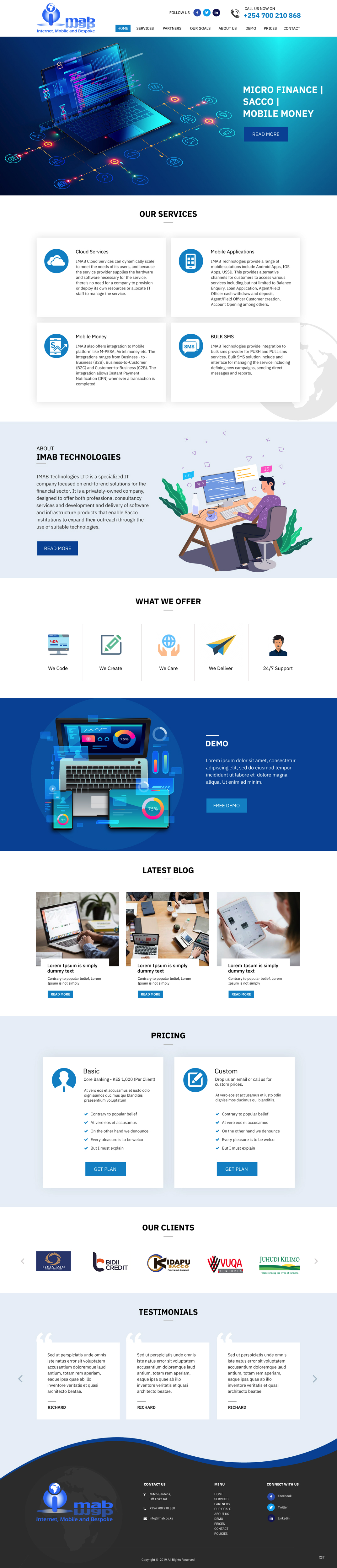 Web Design by pb for this project | Design #22147144