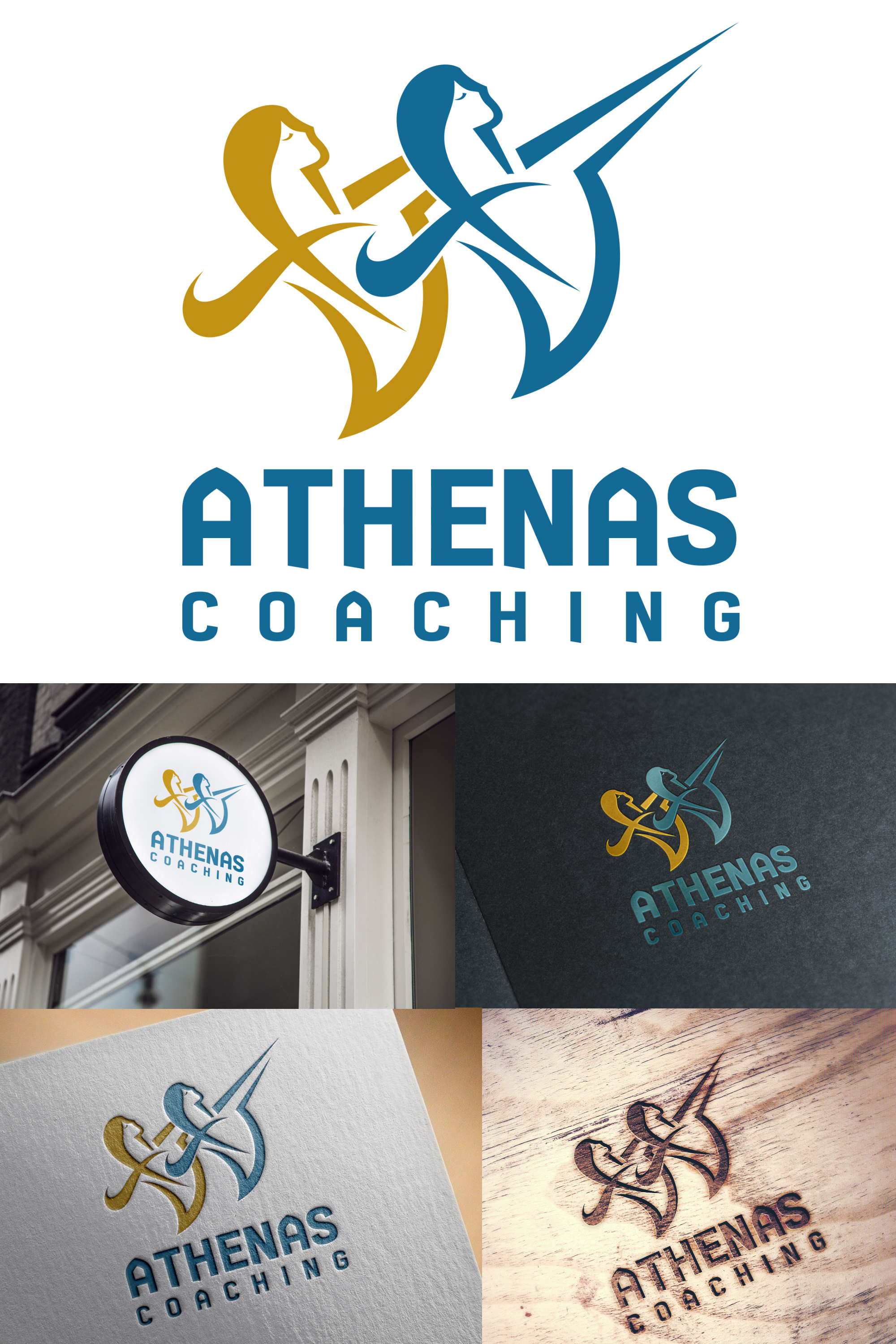 Logo-Design von elunico für Athenas Coaching | Design #22168194