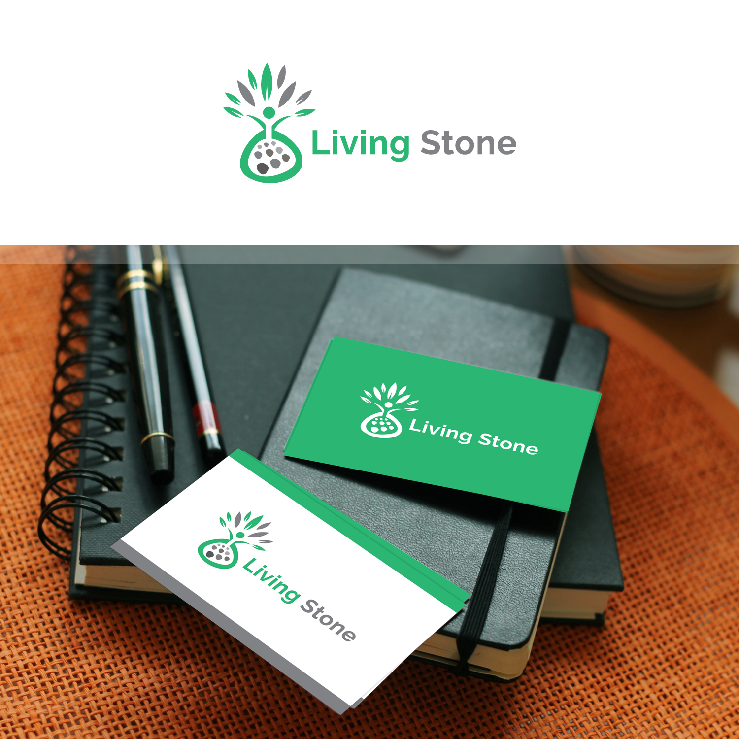Logo Design by MG.graphics for Living Stone | Design #22138158