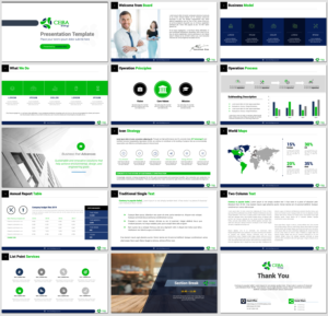 LatAm Power Generation PPT - Corporate office in Houston, TX - USA | PowerPoint Design by agdesign