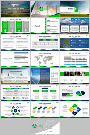 LatAm Power Generation PPT - Corporate office in Houston, TX - USA | PowerPoint Design by IndreDesign