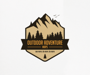 Outdoor Adventure Maps  ( less emphasis perhaps on "maps") | Diseño de Logo por H-H Arts