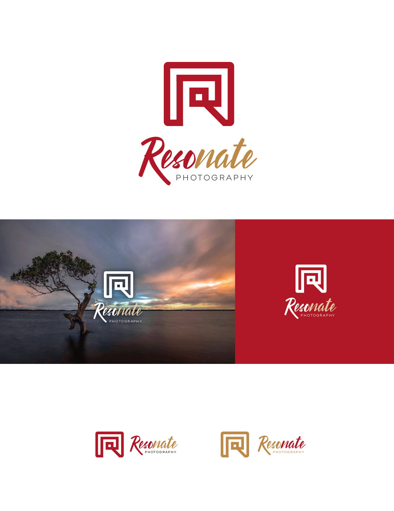 Diseño de Logo por 68_Design para Resonate Photography | Diseño #22172656