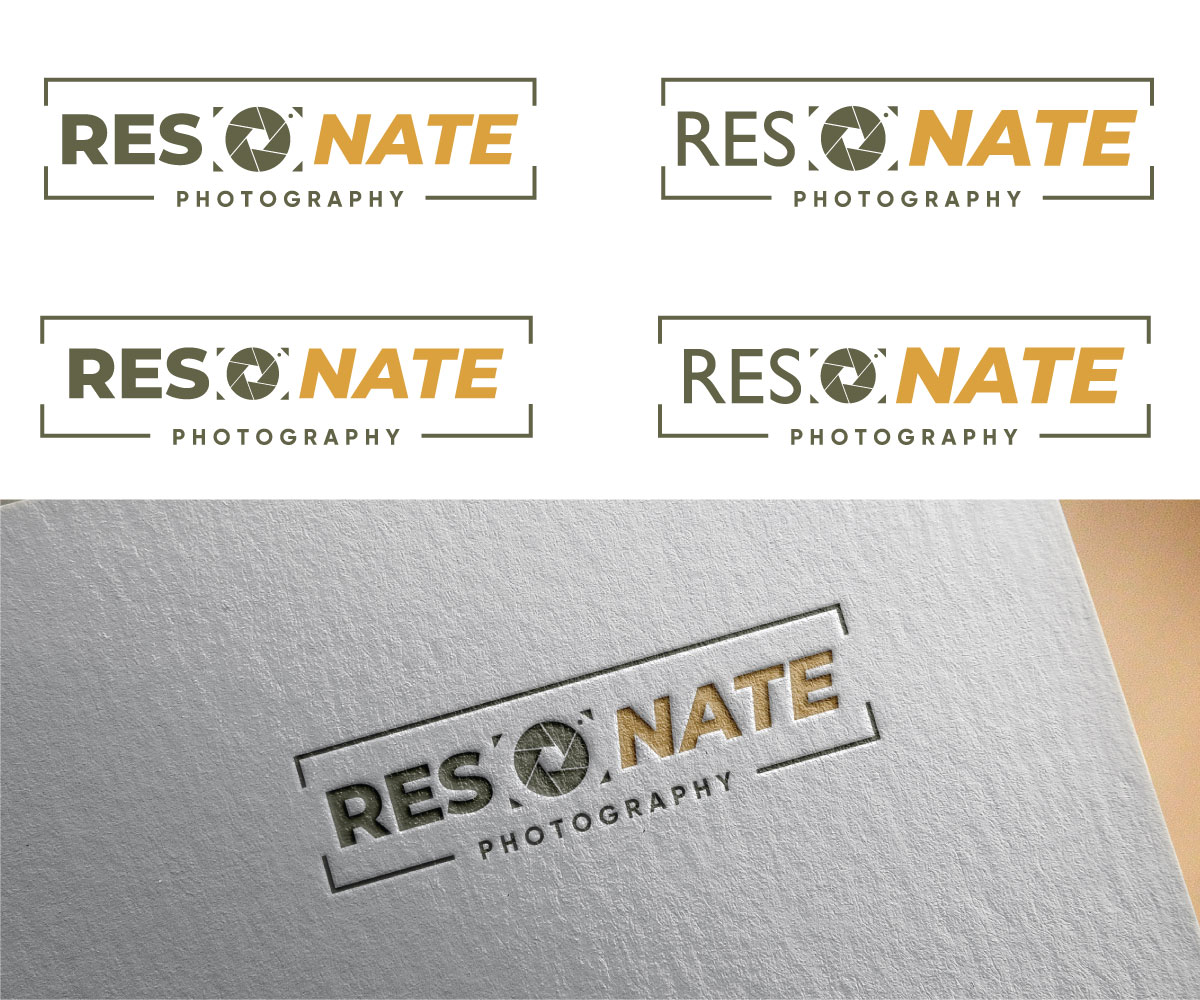 Logo Design by QuynhAnh for Resonate Photography | Design #22141141