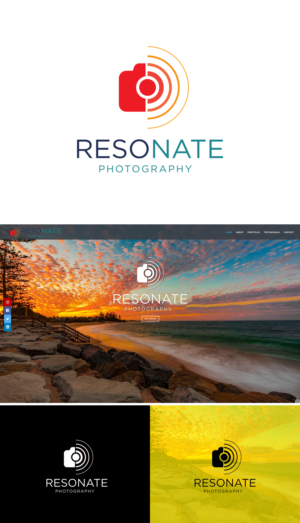 Logo Design by pixklan for Resonate Photography | Design: #22162974