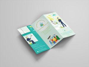 Diseño de Brochure por syedazahra para All Bright Cleaning Services | Diseño #22138979