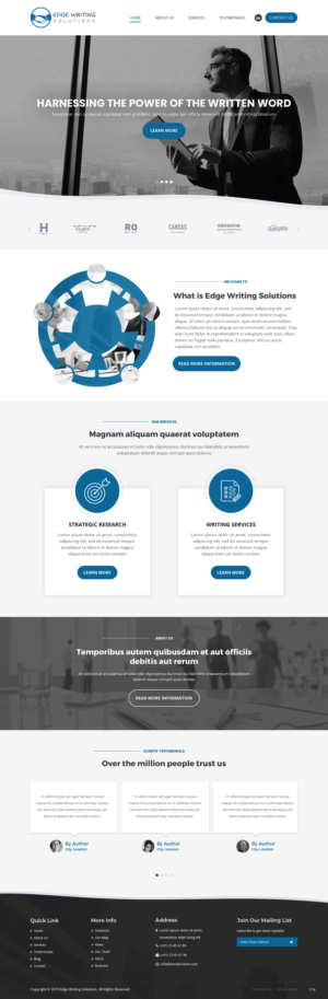 Web Design by pb for this project | Design: #22134596