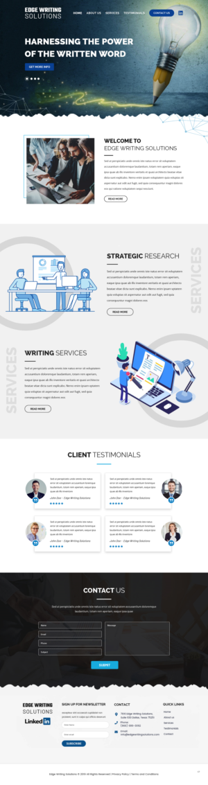 Web Design by pb for this project | Design: #22134598