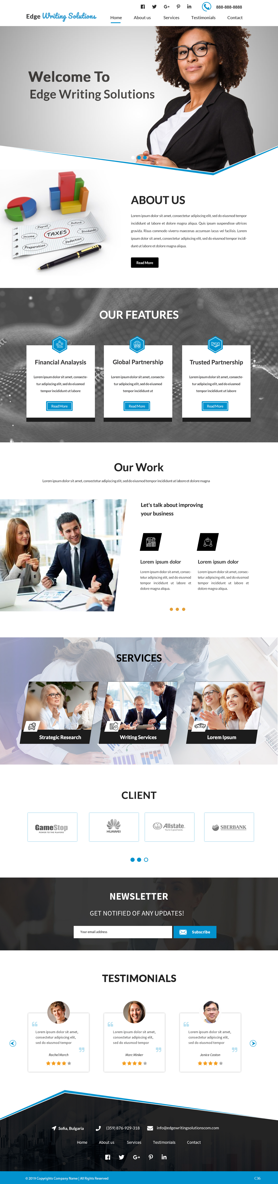 Diseño Web por pb para este proyecto | Diseño #22134600