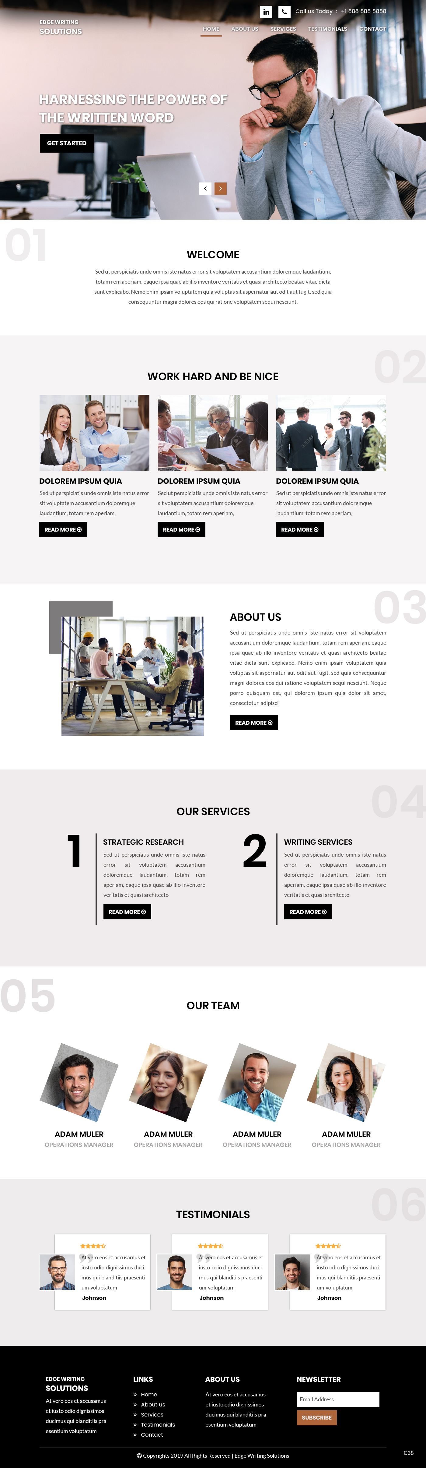 Web Design by pb for this project | Design #22134606