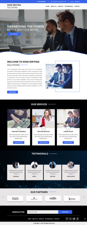 Web Design by pb for this project | Design: #22147031
