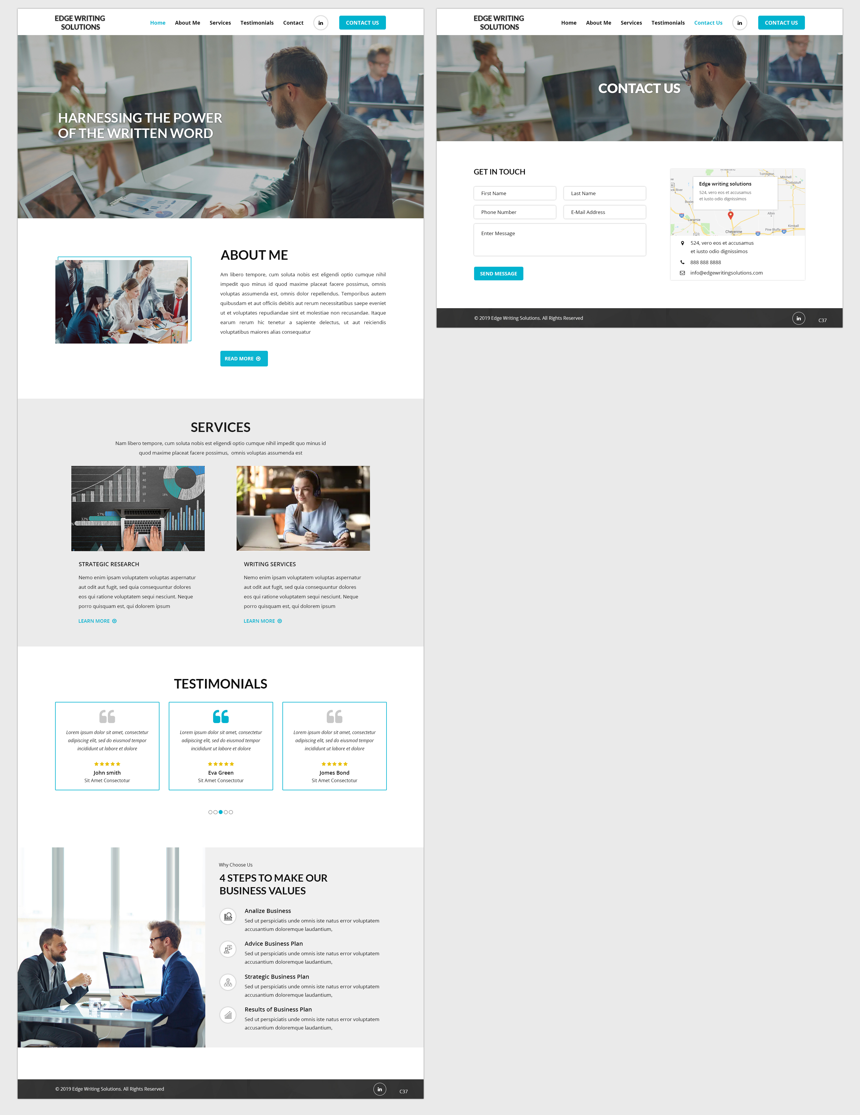 Web Design by pb for this project | Design: #22147032