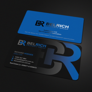 Business Card Design for Property Development Company Director | Business Card Design by Sandaruwan