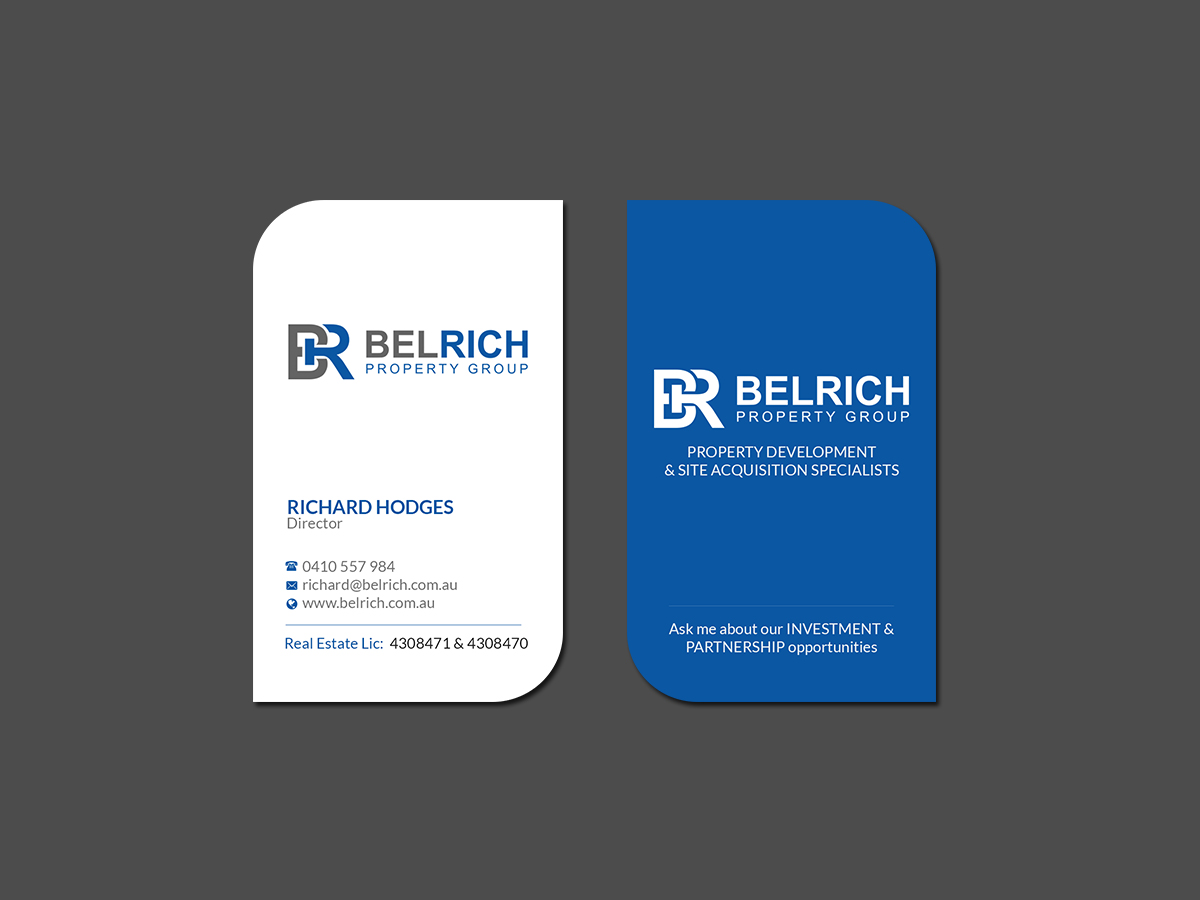 Business Card Design by Creations Box 2015 for this project | Design #22135168