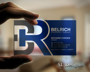 Business Card Design for Property Development Company Director | Business Card Design by SL Designer