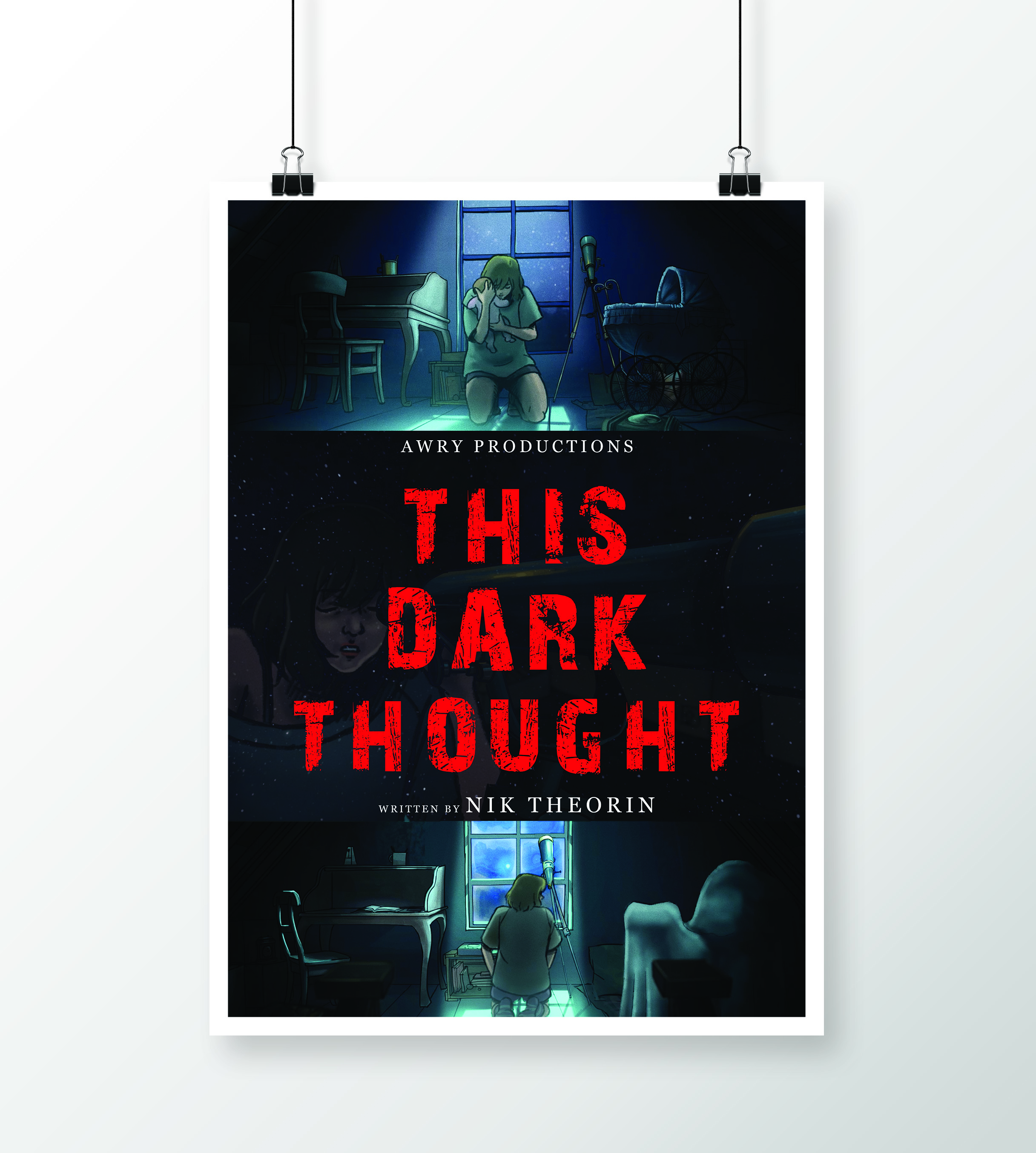 Design de Poster par wolfwud pour Something's Awry Productions | Design #22142575