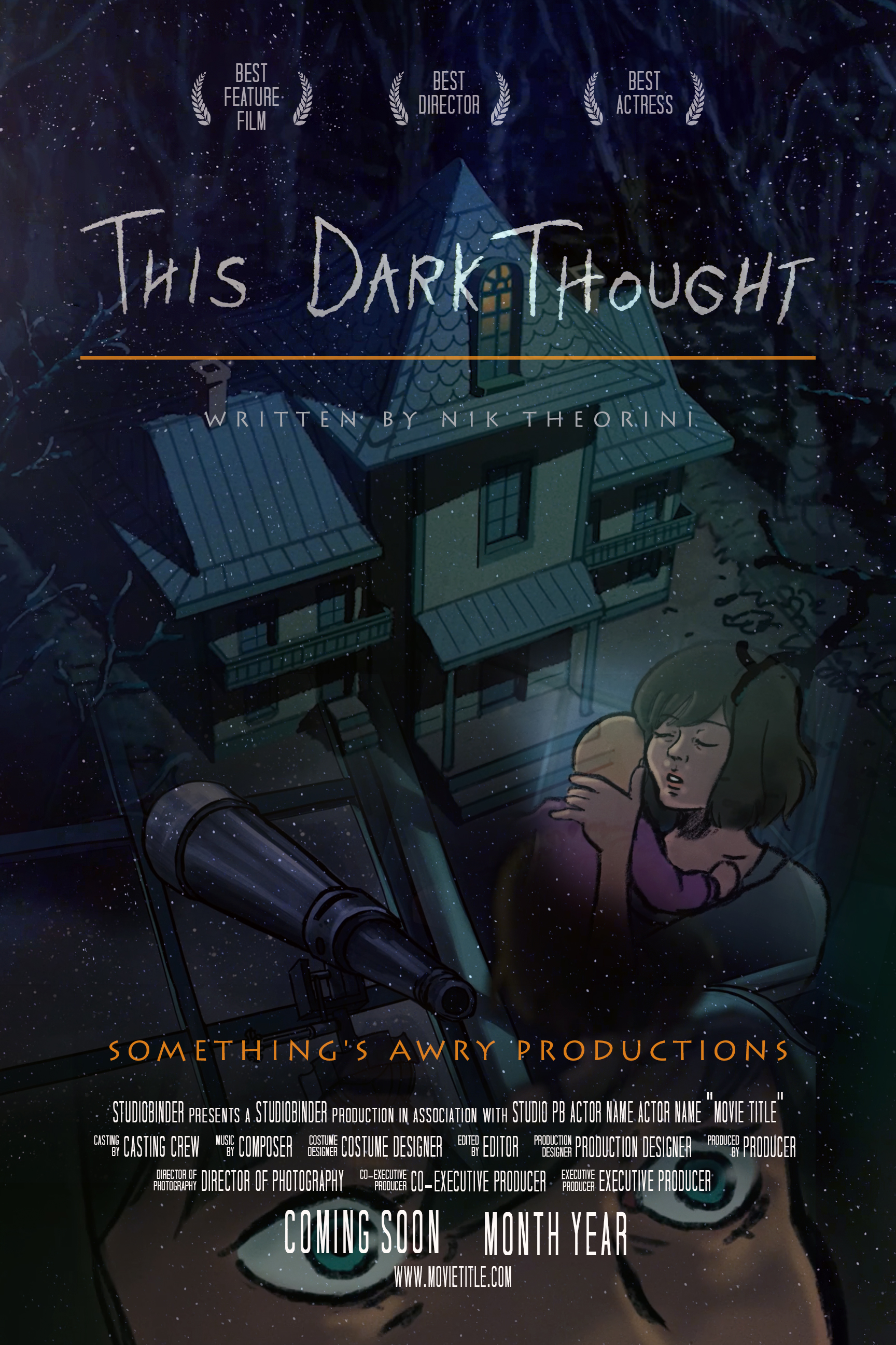 Poster Design by Zahid9692 for Something's Awry Productions | Design #22134588