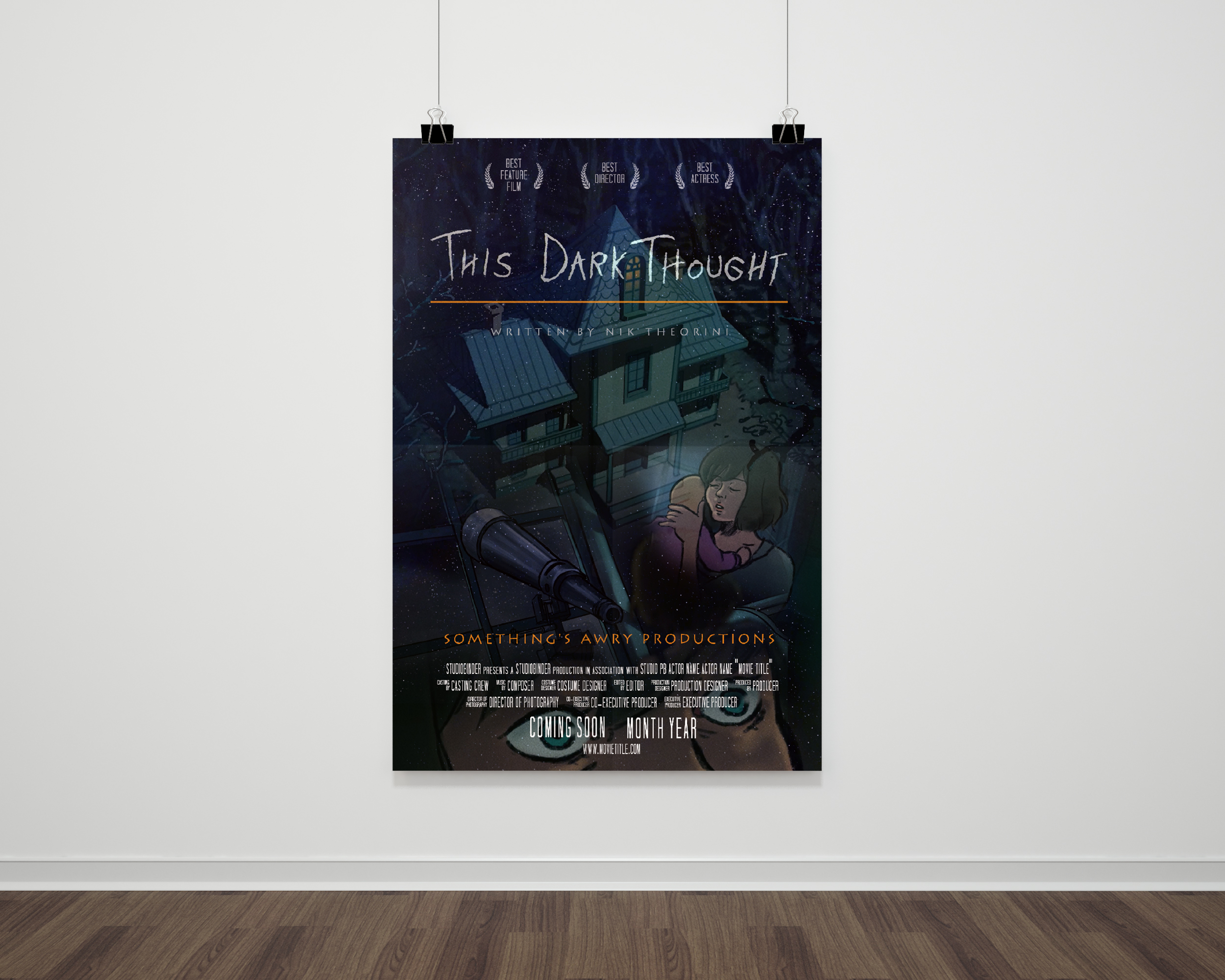 Poster Design by Zahid9692 for Something's Awry Productions | Design #22134595