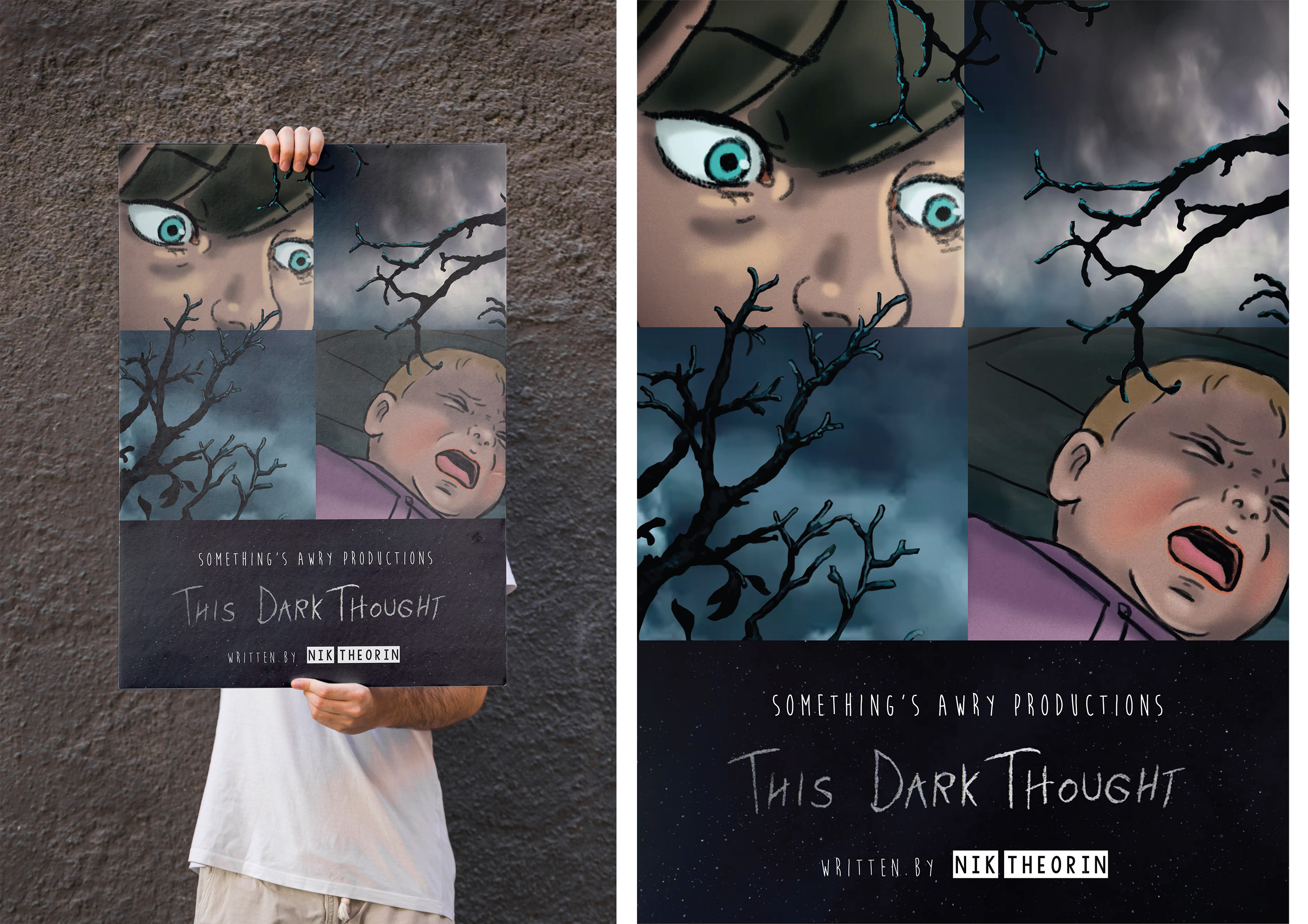 Poster Design by Vibhavana91 for Something's Awry Productions | Design #22188863