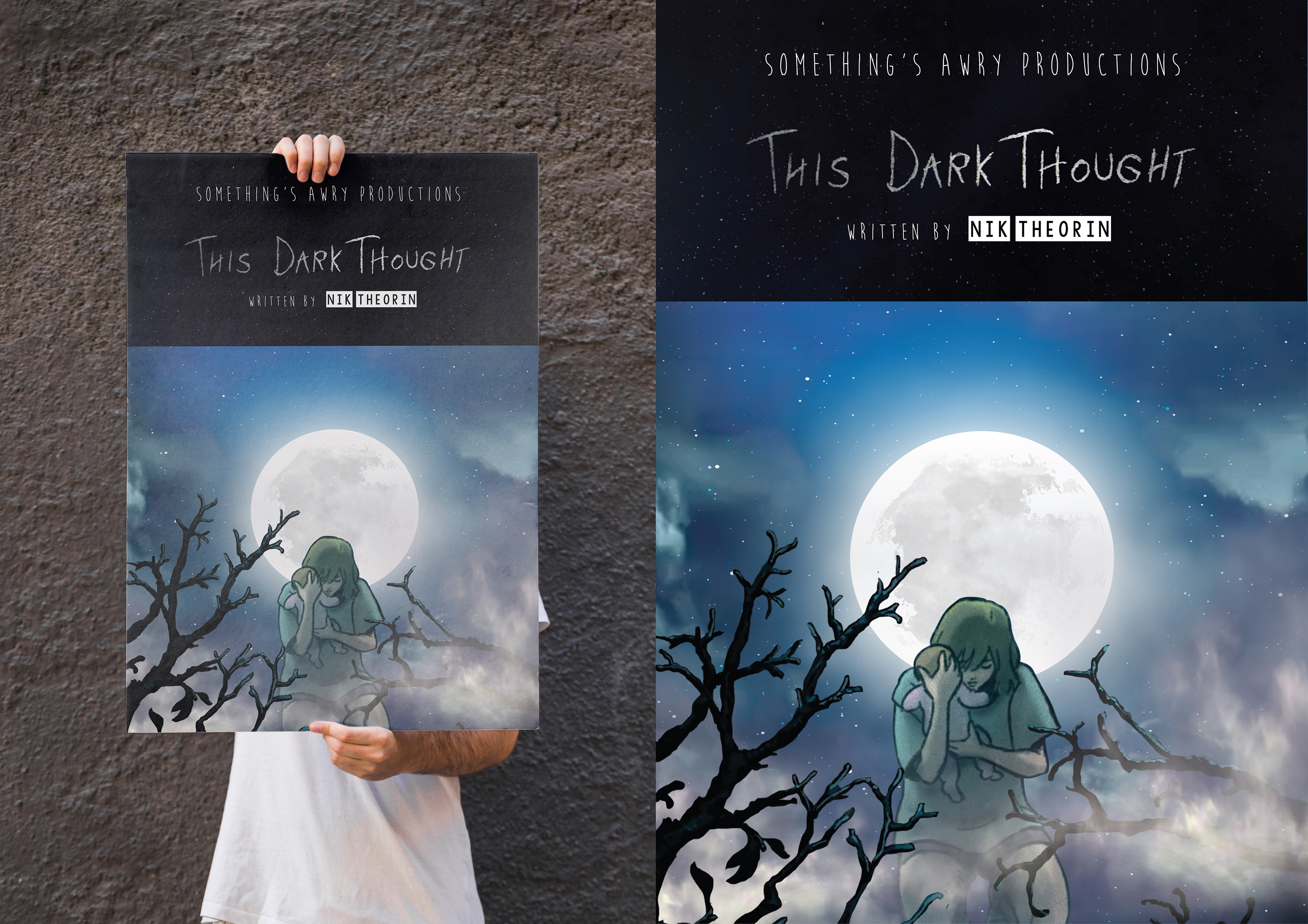 Poster Design by Vibhavana91 for Something's Awry Productions | Design #22188953