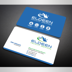 Business Card Design for Eldeen Facility Services | Business Card Design by Designers Hub