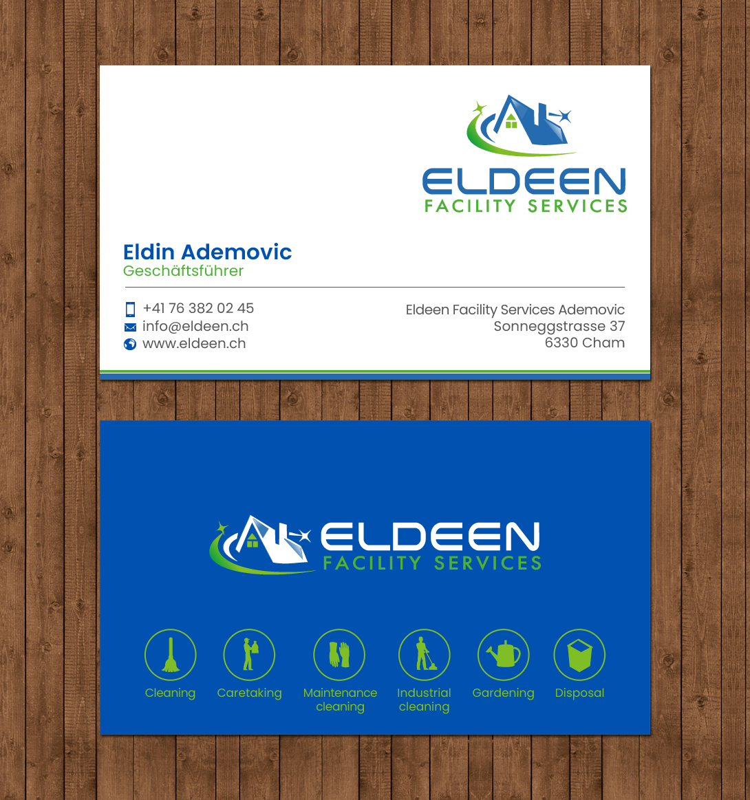 Business Card Design by chandrayaan.creative for http://www.designcrowd.com/my-account.aspx?show=profile | Design #22162735