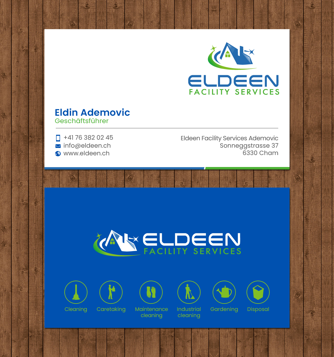 Business Card Design by chandrayaan.creative for http://www.designcrowd.com/my-account.aspx?show=profile | Design #22162737